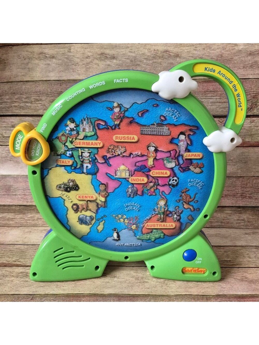 See n' Say Kids Around The World Culture Geography Education Toy (Mattell, 2000)